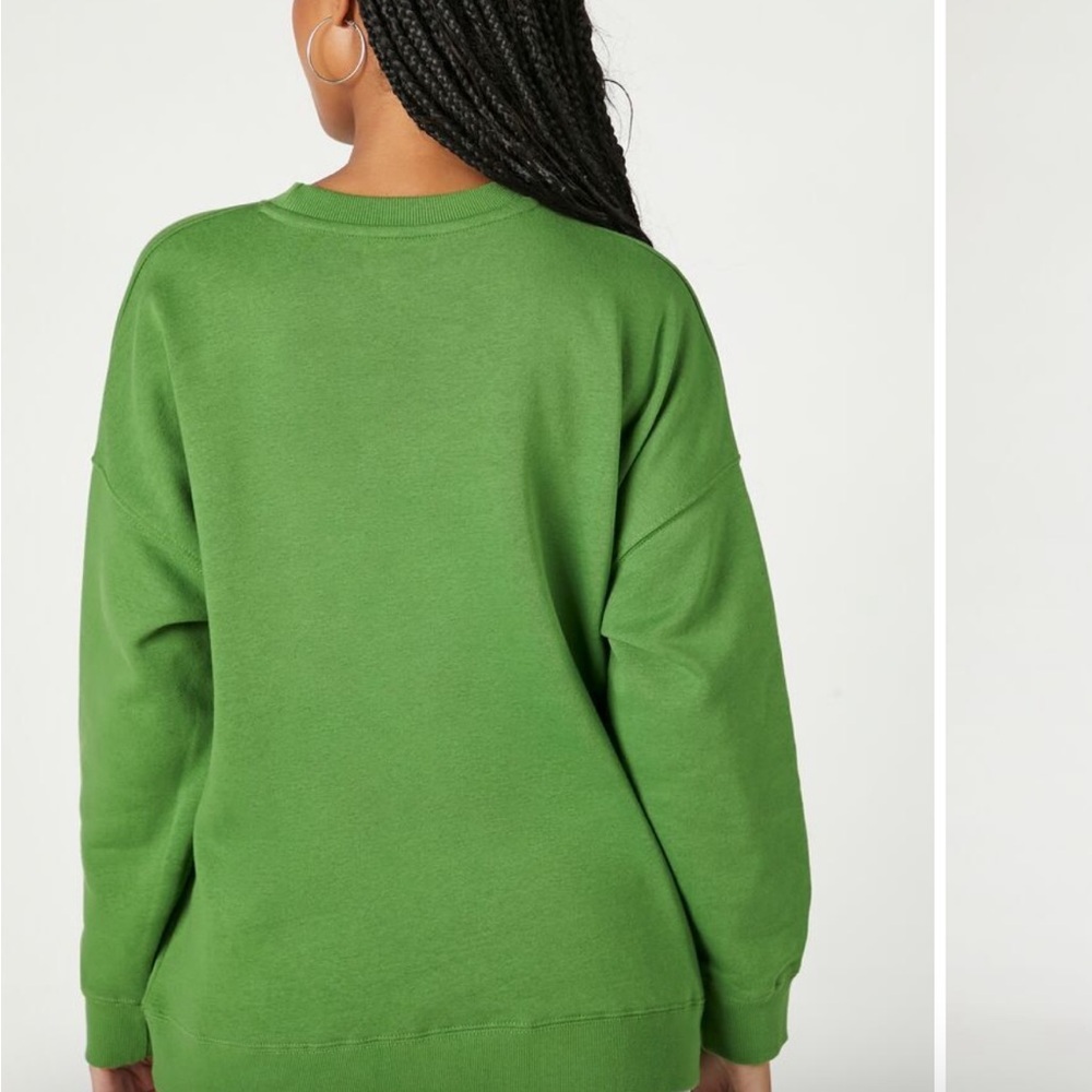 Monaco Green Graphic Sweatshirt Size XSmall - Picture 8 of 9